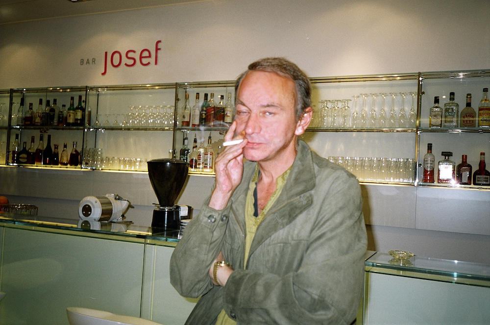 Houellebecq v hotelu Josef