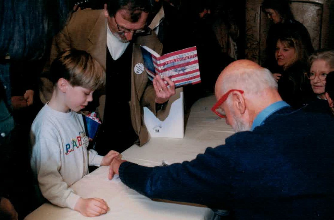 Ferlinghetti a chlapec, PWF 1998