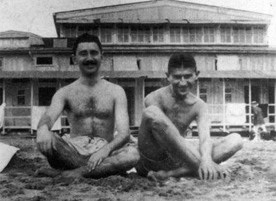 Max Brod and Franz Kafka