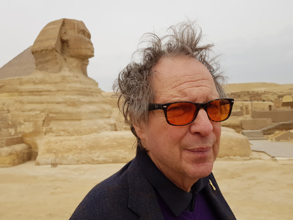 Michael March at the Pyramids