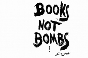 BOOKS NOT BOMBS