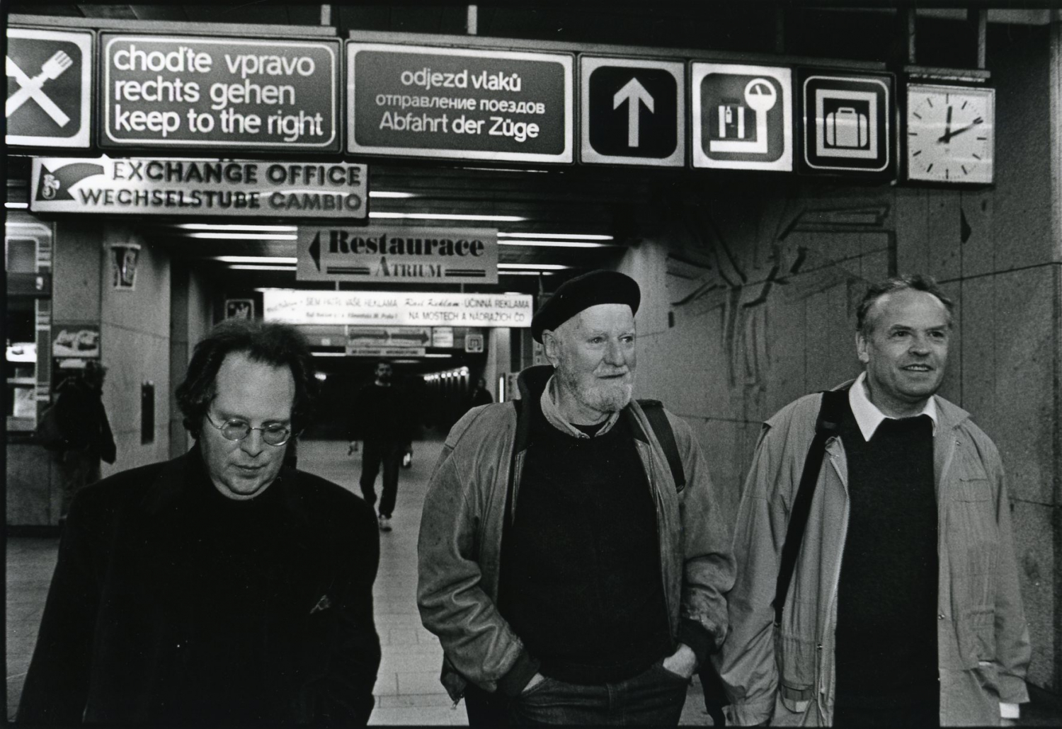 Lawrece Ferlinghetti in Prague