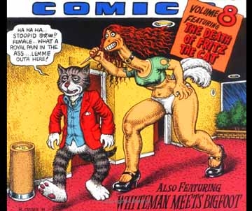 Komiksy o kocourovi Fritzovi v češtině dosud nevyšly